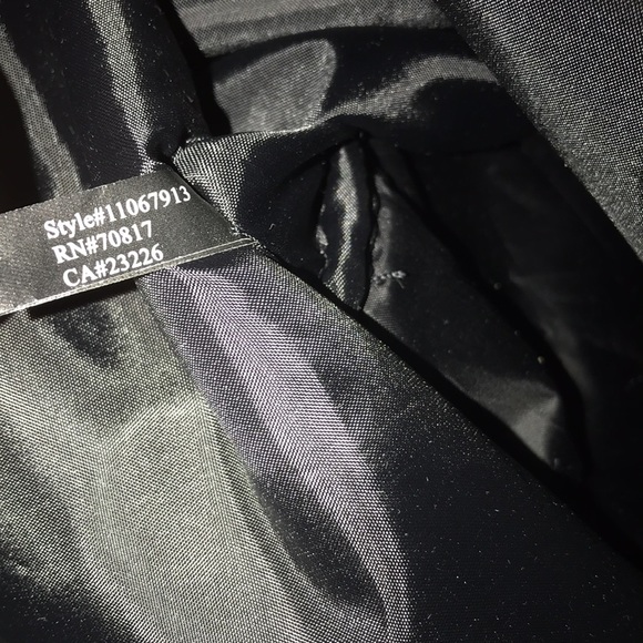 Victoria’s Secret Black Fringe Drawstring Backpack - Picture 11 of 16